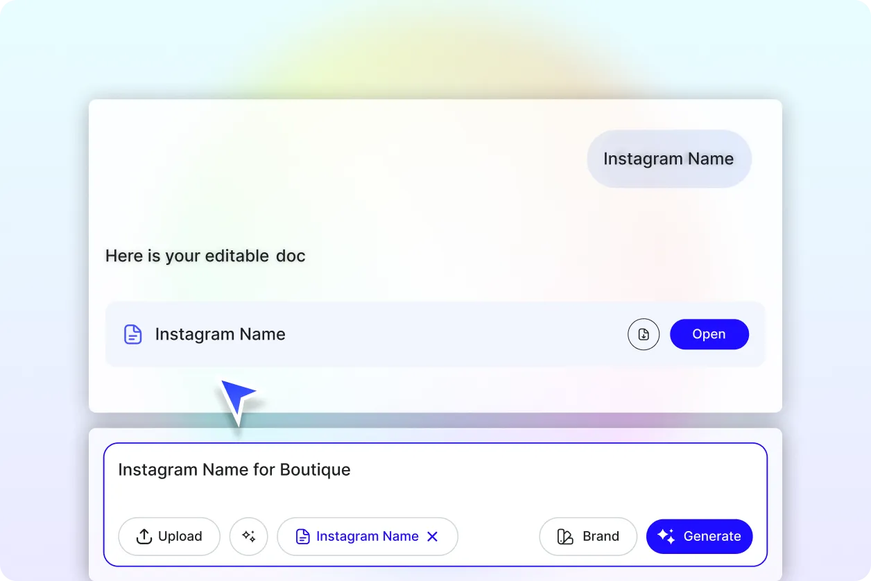 Free AI Instagram Name Generator, Free Instagram Name Maker Online
